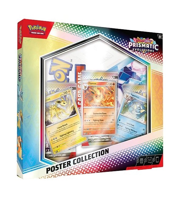 Pokemon - SV8.5 Prismatic Evolutions - Poster Collection Box (POK10041)