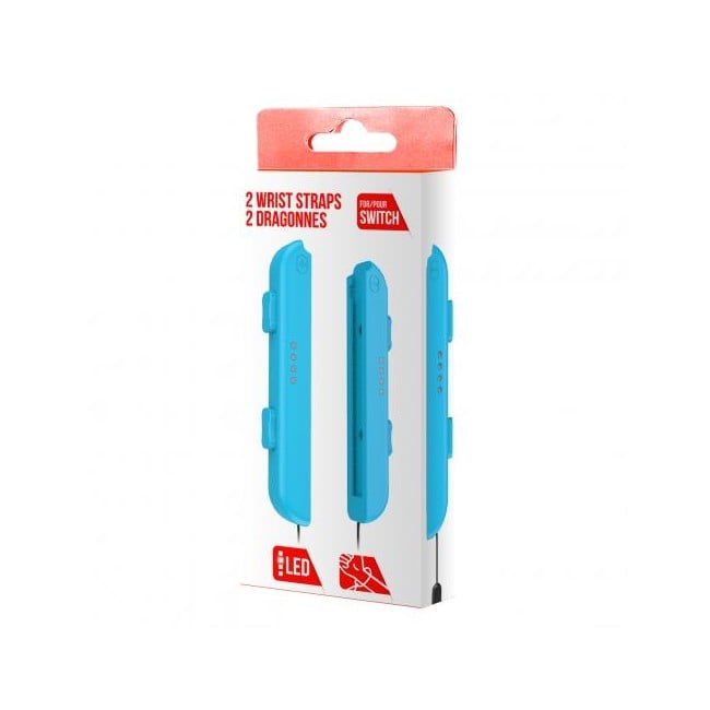 Pair of Joy-Con Hand Wrist Straps Blue