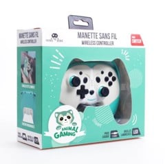 Wireless Controller Pandy for Switch with paddles - Green