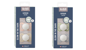 BIBS - Pacifier Supreme 2x 2 PACK Silicone - Blush/Vanilla GLOW & Sage/Cloud GLOW - Size 1 thumbnail-2