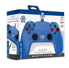 Wired Controller for PS4 with 3M Cable - Blue