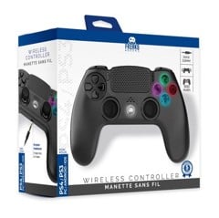 Wireless Controller for PS4 with 3,5mm jack slot - LED - Black