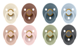 BIBS - Pacifier 2x 4 PACK Colour - Size 2 thumbnail-1