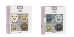 BIBS - Pacifier Colour 2x 4 PACK - Size 2