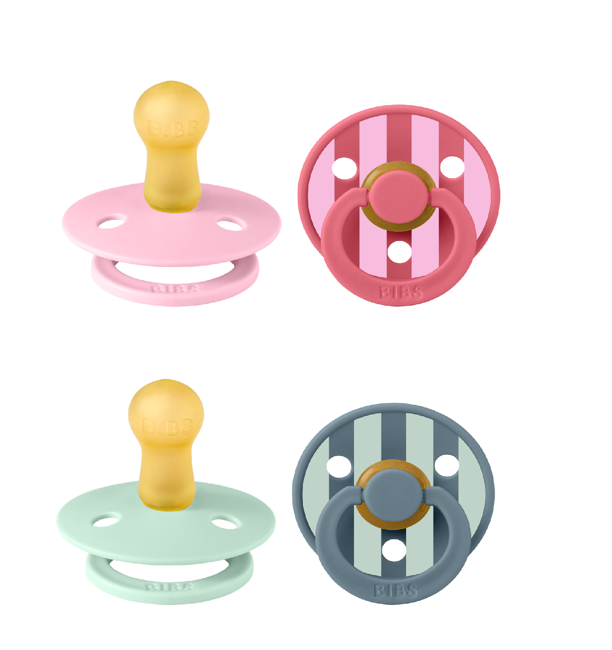 BIBS - Pacifier Studio Colour 2x 2 PACK - Size 2