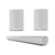 Sonos - Arc Hemmabio Vit & 2x Era 100 Vit - Bundle thumbnail-13