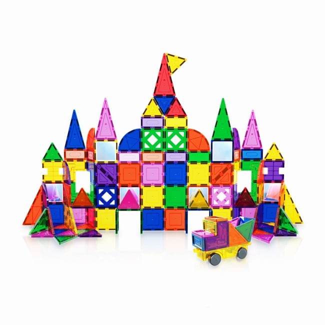 Picasso Tiles - 3-D Magnetic Building Set (152 pcs) (PT152)