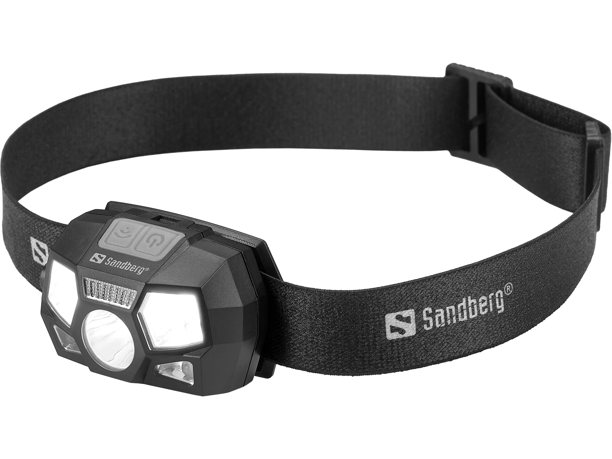 Sandberg - Hoofdlamp 5-in-1 met oplaadbare sensor