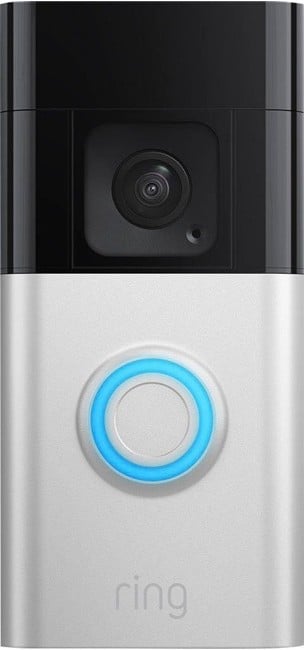 Ring - Battery Video Doorbell Plus Satin Nickel