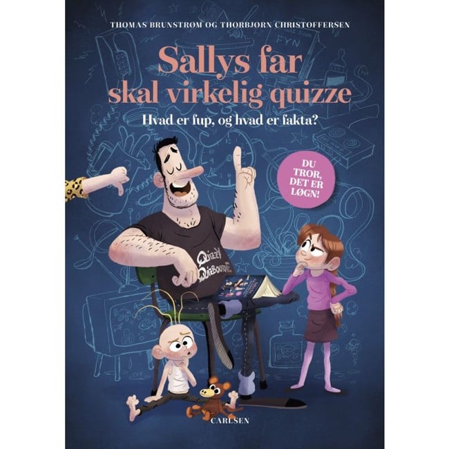 Sallys far skal virkelig quizze