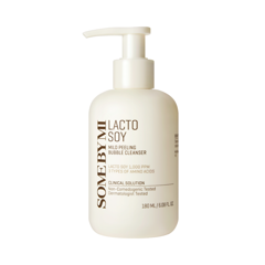 Some By Mi - Lactosoy Mild Bubble Peeling Cleanser 180 ml - Reinigungscreme