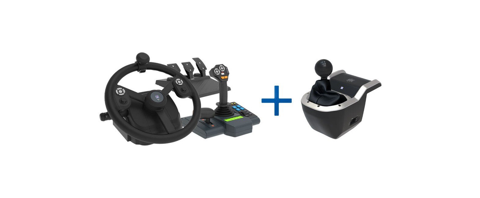 HORI - Farming Control System + 7-Speed Racing Shifter Bundle For PC (Windows 11/10)