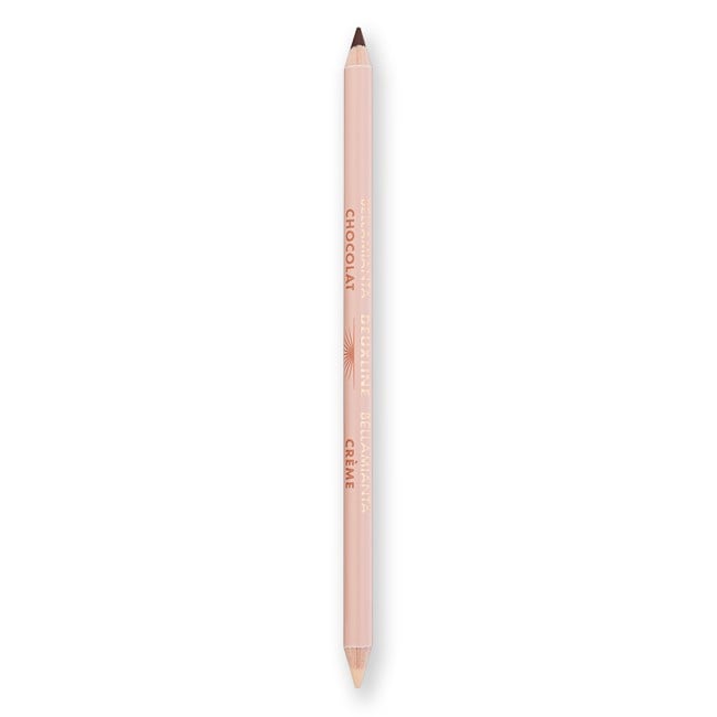 Bellamianta - Deuxline 2 in 1 Eyeliner Pencil - Cream and Brown - 1.6g