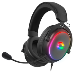 Speedlink - CONUX RGB Stereo Gaming Headset - for PC/PS5/PS4/ Xbox Series X/S/Switch/OLED/Lite , black