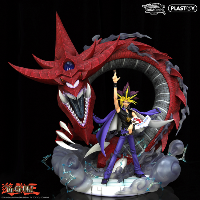 YAMI YUGI & SLIFER - YU-GI-OH! STATUE