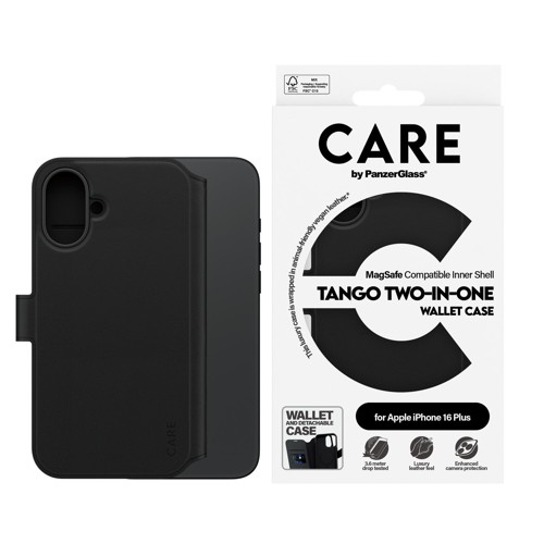 CARE by PanzerGlass - Case - Wallet - MagSafe - iPhone 16 Plus
