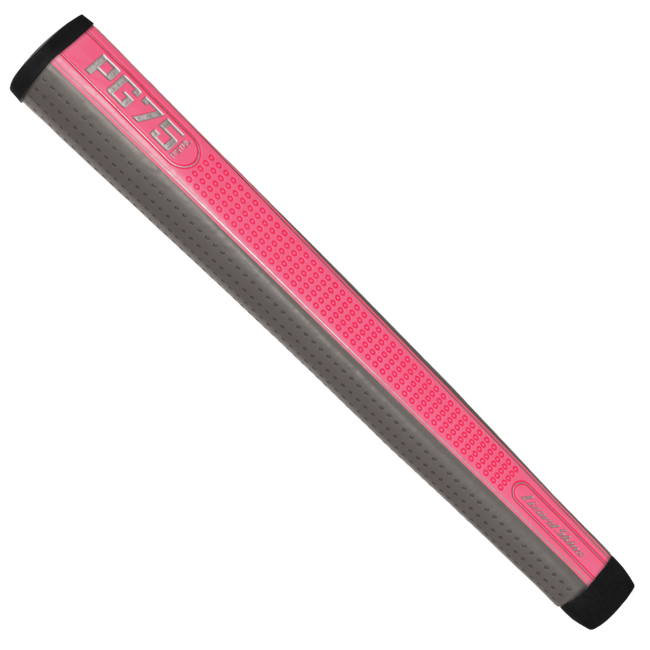 DSP Ultra Golf Grip - PG75 - Neon Pink/Graphite Gray - 31.9 mm