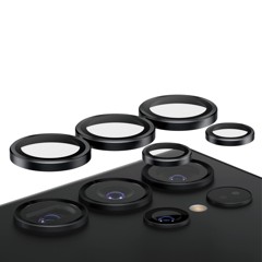 PanzerGlass - Hoops - Camera Lens Protector - Samsung Galaxy S24 Ultra - Black