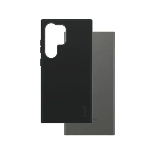 CARE by PanzerGlass - Case – Black with Qi Compatibility - Samsung Galaxy S24 Ultra