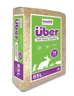 Über - Soft Paper Bedding 85l Nature - (45032)