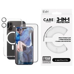 CARE by PanzerGlass - 3-in-1 Flagship Bundle - iPhone 16 Plus