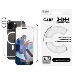 CARE by PanzerGlass - Flagship 3-in-1 Bundle - iPhone 16 Pro Max