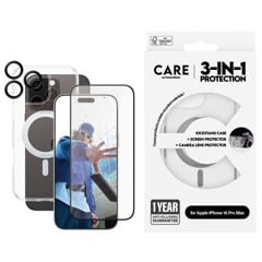 CARE by PanzerGlass - Feature 3-in-1 Ceramic Bundle - iPhone 16 Pro Max