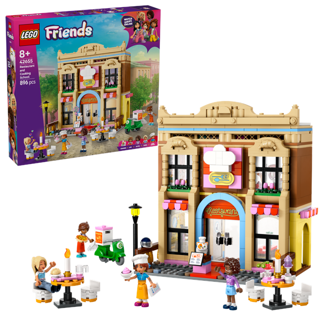 LEGO - LEGO Friends - Restaurang och Matlagningsskola (42655)