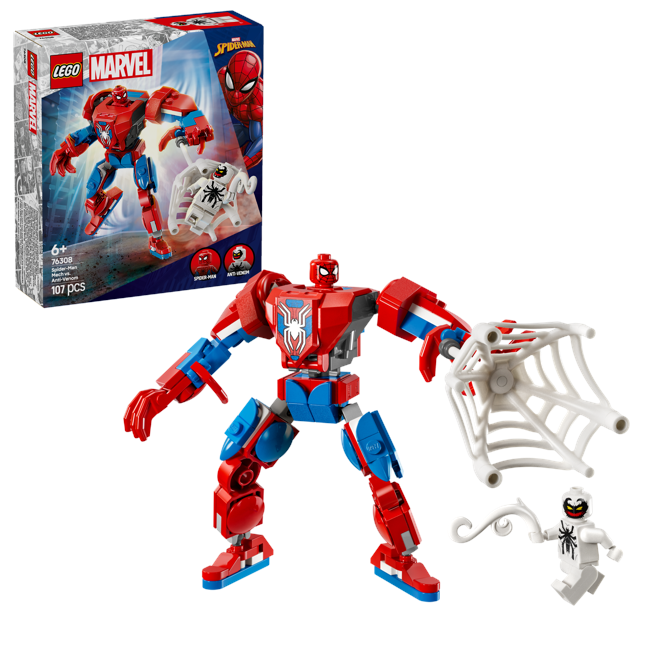 LEGO - Super Heroes - Spider-Man Mech vs. Anti-Venom (76308)