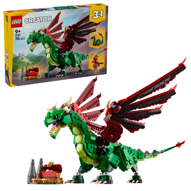 LEGO - LEGO Creator - Medieval Dragon (31161)