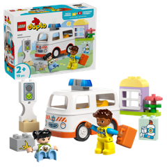 LEGO - DUPLO Town - Ambulans och förare (10447)