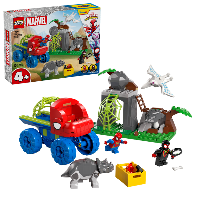 LEGO - Spidey - Spideys Team auf Rettungsmission im Dino-Truck (11199)