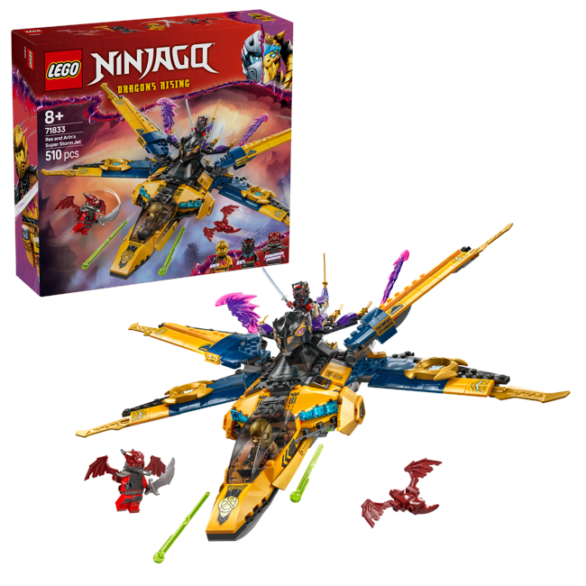 LEGO - Ninjago - Ras och Arins Superstormplan (71833)