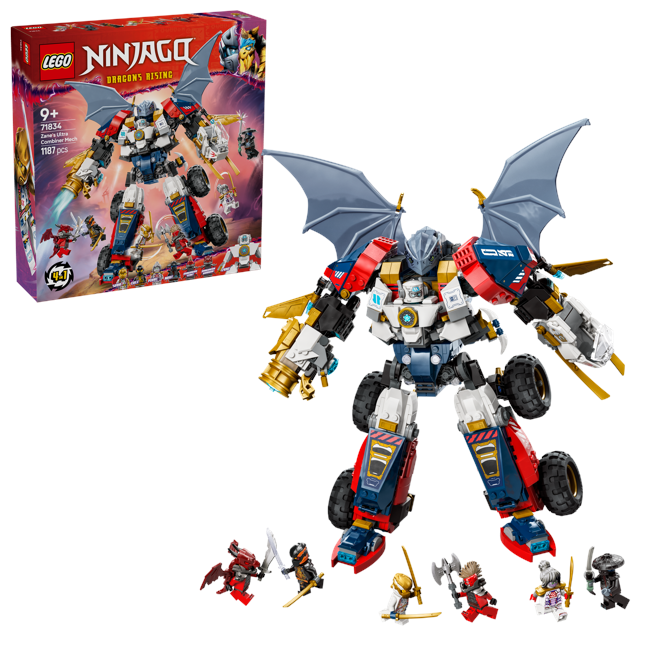 LEGO - Ninjago - Zane's Ultra Combiner Mech (71834)