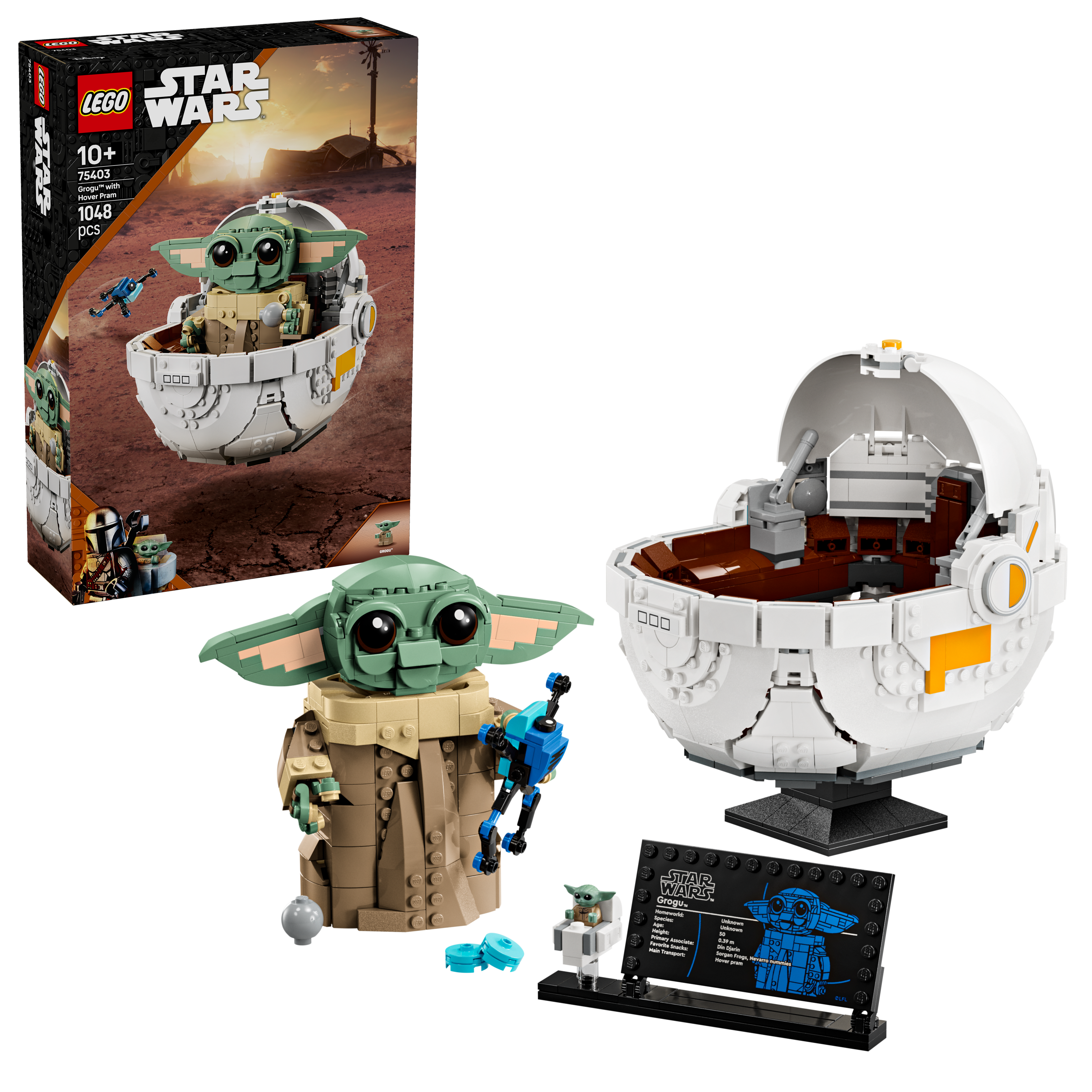 LEGO - Star Wars TM - Grogu™ med svevende barnevogn (75403)