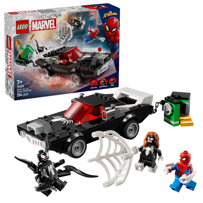 LEGO - Super Heroes - Spider-Man mot Venom Muskelbil (76309)