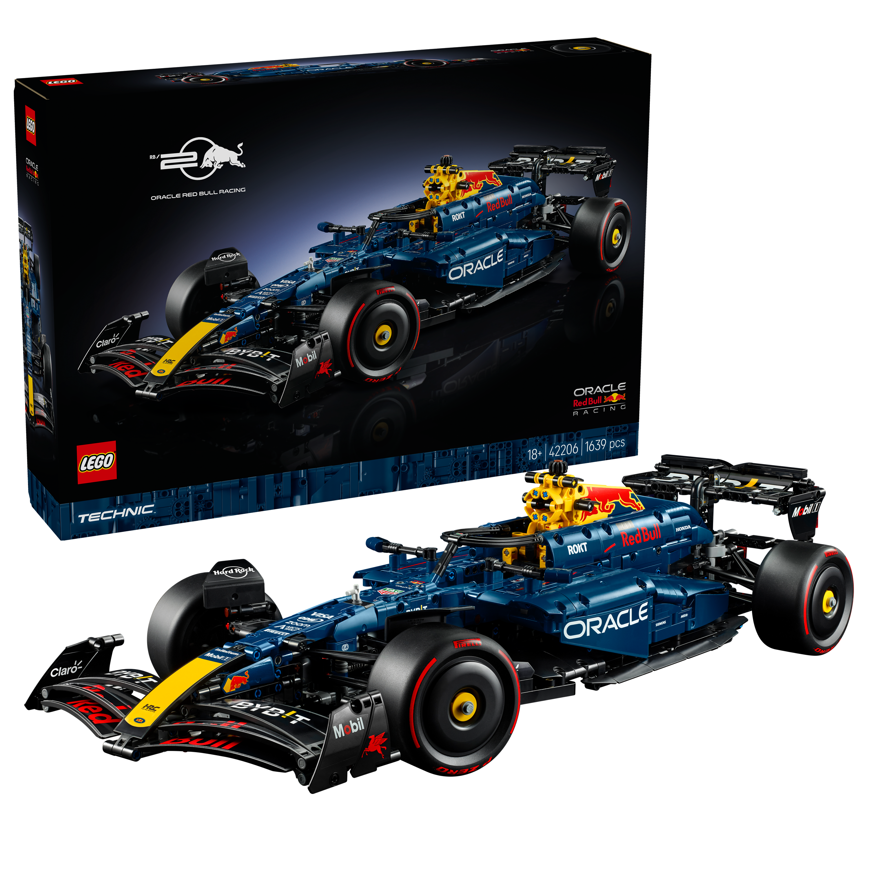 Technic Oracle Red Bull Racing RB20 F1-bil 42206