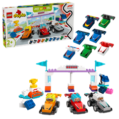 LEGO - DUPLO Town - F1® Team Rennautos mit Rennfahrern (10445)