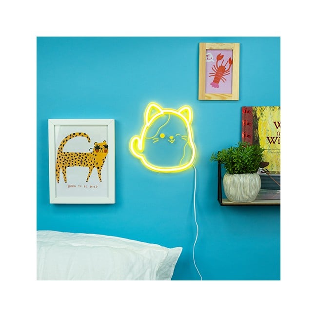 Squishmallows - Cam Neon Wall Light - Yellow