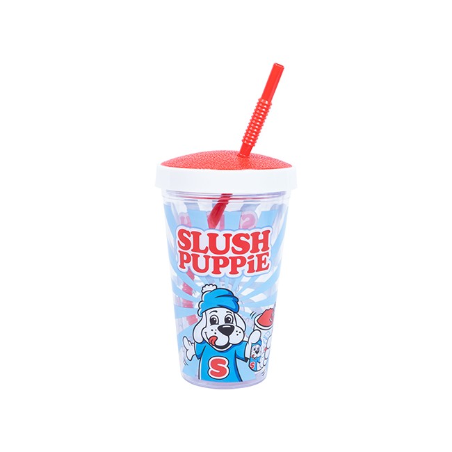 SLUSH PUPPiE Cup & Bendy Straw