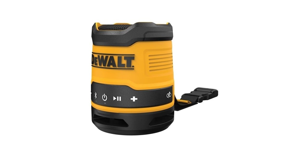 Dewalt USB-C Rechargeable Bluetooth Speaker DCR009-XJ