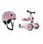 Scoot and Ride - 2 in 1 Balance Bike/ Scooter + Kids Helmet S-M - Rose thumbnail-1