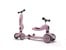 Scoot and Ride - 2 in 1 Balance Bike/ Scooter + Kids Helmet S-M - Rose thumbnail-2