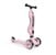 Scoot and Ride - 2 in 1 Balance Bike/ Scooter + Kids Helmet S-M - Rose thumbnail-3