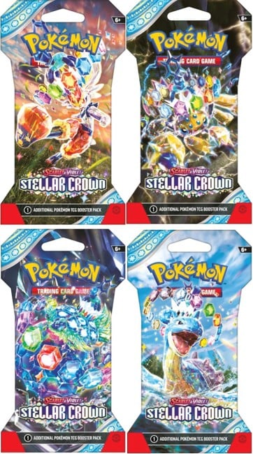 Pokémon - Scarlet & Violet - Stellar Crown Sleeved Booster Pack