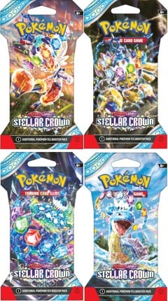 Pokémon - Scarlet & Violet - Stellar Crown Sleeved Booster Pack