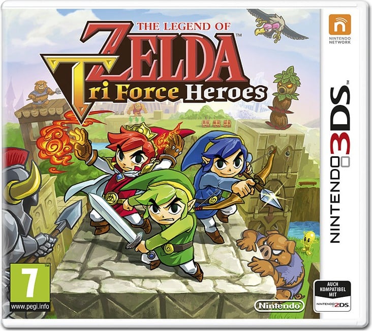 Legend of Zelda: Tri Force Heroes (DE/Multi in Game)