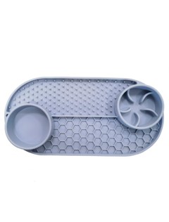 Nordic paws - Lickmat 3in1 - Grey - 32x16.5cm