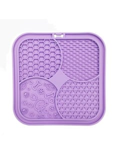 Nordic paws - Lickmat for Cat - Lily - Purple - 20x20cm