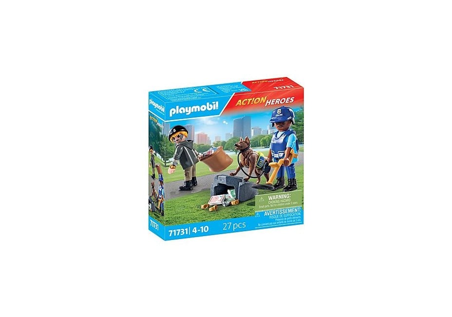 Playmobil - Police Search with dog (71731)